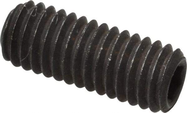 Value Collection - #10-32 UNF, 1/2" OAL, Cup Point Set Screw - Grade 8 Alloy Steel, 3/32" Key - Apex Tool & Supply