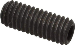 Value Collection - #10-32 UNF, 1/2" OAL, Cup Point Set Screw - Grade 8 Alloy Steel, 3/32" Key - Apex Tool & Supply