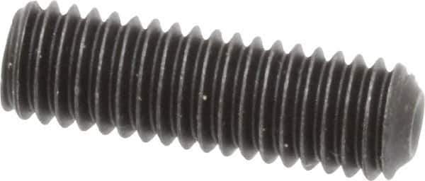 Value Collection - #10-32 UNF, 5/8" OAL, Cup Point Set Screw - Grade 8 Alloy Steel, 3/32" Key - Apex Tool & Supply