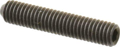 Value Collection - #10-32 UNF, 1" OAL, Cup Point Set Screw - Grade 8 Alloy Steel, 3/32" Key - Apex Tool & Supply