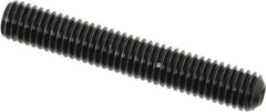 Value Collection - #10-32 UNF, 1-1/4" OAL, Cup Point Set Screw - Grade 8 Alloy Steel, 3/32" Key - Apex Tool & Supply