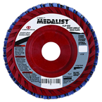 7 x 5/8-11" - 40 Grit - Zirconia Aluminum Type 27 - Fat Boy Resin Cloth Flap Disc - Apex Tool & Supply