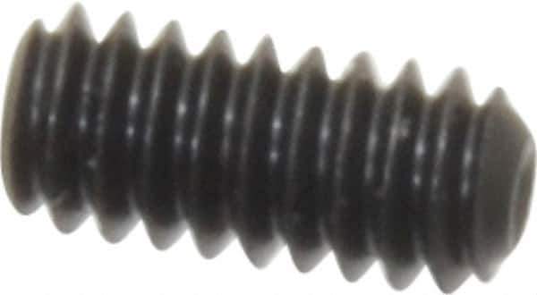 Value Collection - #2-56 UNC, 3/16" OAL, Cup Point Set Screw - Grade 8 Alloy Steel, 0.035" Key - Apex Tool & Supply