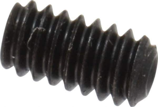 Value Collection - #3-48 UNC, 3/16" OAL, Cup Point Set Screw - Grade 8 Alloy Steel, 0.05" Key - Apex Tool & Supply
