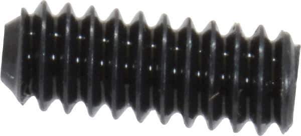 Value Collection - #3-48 UNC, 1/4" OAL, Cup Point Set Screw - Grade 8 Alloy Steel, 0.05" Key - Apex Tool & Supply