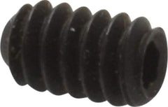 Value Collection - #4-40 UNC, 3/16" OAL, Cup Point Set Screw - Grade 8 Alloy Steel, 0.05" Key - Apex Tool & Supply