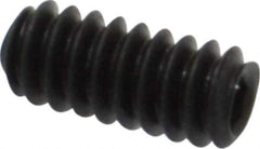 Value Collection - #4-40 UNC, 1/4" OAL, Cup Point Set Screw - Grade 8 Alloy Steel, 0.05" Key - Apex Tool & Supply