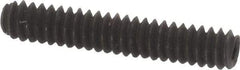 Value Collection - #4-40 UNC, 5/8" OAL, Cup Point Set Screw - Grade 8 Alloy Steel, 0.05" Key - Apex Tool & Supply