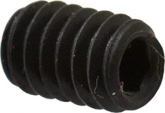Value Collection - #5-40 UNC, 3/16" OAL, Cup Point Set Screw - Grade 8 Alloy Steel, 1/16" Key - Apex Tool & Supply