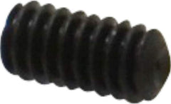 Value Collection - #5-40 UNC, 1/4" OAL, Cup Point Set Screw - Grade 8 Alloy Steel, 1/16" Key - Apex Tool & Supply