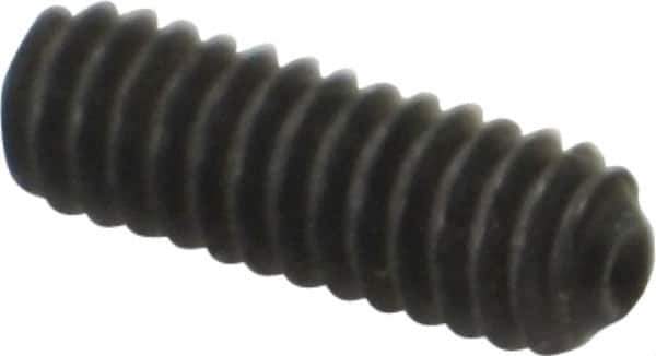 Value Collection - #5-40 UNC, 3/8" OAL, Cup Point Set Screw - Grade 8 Alloy Steel, 1/16" Key - Apex Tool & Supply