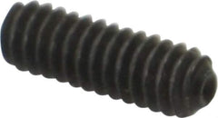 Value Collection - #5-40 UNC, 3/8" OAL, Cup Point Set Screw - Grade 8 Alloy Steel, 1/16" Key - Apex Tool & Supply
