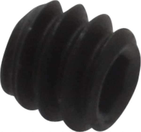 Value Collection - #6-32 UNC, 1/8" OAL, Cup Point Set Screw - Grade 8 Alloy Steel, 1/16" Key - Apex Tool & Supply