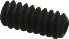 Value Collection - #6-32 UNC, 5/16" OAL, Cup Point Set Screw - Grade 8 Alloy Steel, 1/16" Key - Apex Tool & Supply
