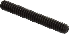 Value Collection - #6-32 UNC, 1" OAL, Cup Point Set Screw - Grade 8 Alloy Steel, 1/16" Key - Apex Tool & Supply