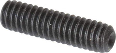 Value Collection - #8-32 UNC, 5/8" OAL, Cup Point Set Screw - Grade 8 Alloy Steel, 5/64" Key - Apex Tool & Supply
