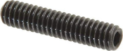 Value Collection - #8-32 UNC, 3/4" OAL, Cup Point Set Screw - Grade 8 Alloy Steel, 5/64" Key - Apex Tool & Supply
