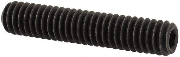 Value Collection - #8-32 UNC, 7/8" OAL, Cup Point Set Screw - Grade 8 Alloy Steel, 5/64" Key - Apex Tool & Supply