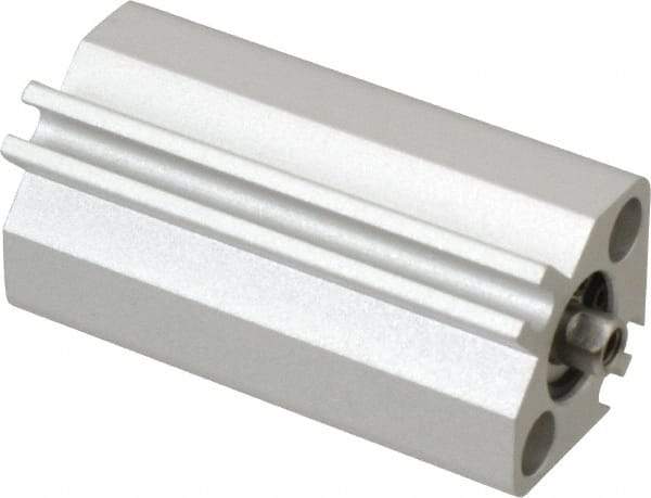 SMC PNEUMATICS - 1-3/16" Stroke x 1/2" Bore Double Acting Air Cylinder - 10-32 Port, 8-32 Rod Thread, 145 Max psi, 15 to 160°F - Apex Tool & Supply