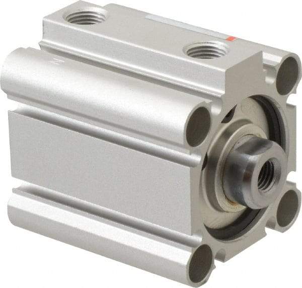 SMC PNEUMATICS - 3/4" Stroke x 1-1/4" Bore Double Acting Air Cylinder - 1/8 Port, 5/16-24 Rod Thread, 145 Max psi, 15 to 160°F - Apex Tool & Supply
