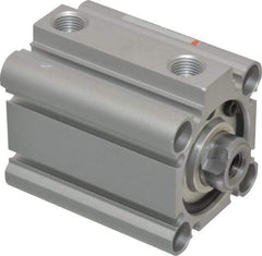 SMC PNEUMATICS - 1" Stroke x 1-1/4" Bore Double Acting Air Cylinder - 1/8 Port, 5/16-24 Rod Thread, 145 Max psi, 15 to 160°F - Apex Tool & Supply