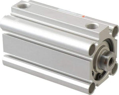 SMC PNEUMATICS - 1-15/16" Stroke x 1-1/4" Bore Double Acting Air Cylinder - 1/8 Port, 5/16-24 Rod Thread, 145 Max psi, 15 to 160°F - Apex Tool & Supply