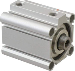 SMC PNEUMATICS - 1" Stroke x 1-1/2" Bore Double Acting Air Cylinder - 1/8 Port, 3/8-24 Rod Thread, 145 Max psi, 15 to 160°F - Apex Tool & Supply
