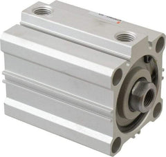 SMC PNEUMATICS - 1-3/4" Stroke x 2" Bore Double Acting Air Cylinder - 1/4 Port, 1/2-20 Rod Thread, 145 Max psi, 15 to 160°F - Apex Tool & Supply