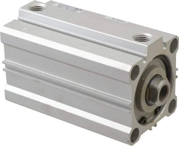 SMC PNEUMATICS - 2-15/16" Stroke x 2" Bore Double Acting Air Cylinder - 1/4 Port, 1/2-20 Rod Thread, 145 Max psi, 15 to 160°F - Apex Tool & Supply