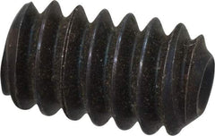 Value Collection - #10-24 UNC, 5/16" OAL, Cup Point Set Screw - Grade 8 Alloy Steel, 3/32" Key - Apex Tool & Supply