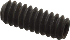 Value Collection - #10-24 UNC, 1/2" OAL, Cup Point Set Screw - Grade 8 Alloy Steel, 3/32" Key - Apex Tool & Supply