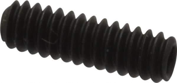 Value Collection - #10-24 UNC, 5/8" OAL, Cup Point Set Screw - Grade 8 Alloy Steel, 3/32" Key - Apex Tool & Supply