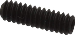 Value Collection - #10-24 UNC, 5/8" OAL, Cup Point Set Screw - Grade 8 Alloy Steel, 3/32" Key - Apex Tool & Supply