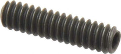 Value Collection - #10-24 UNC, 3/4" OAL, Cup Point Set Screw - Grade 8 Alloy Steel, 3/32" Key - Apex Tool & Supply