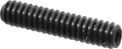 Value Collection - #10-24 UNC, 7/8" OAL, Cup Point Set Screw - Grade 8 Alloy Steel, 3/32" Key - Apex Tool & Supply