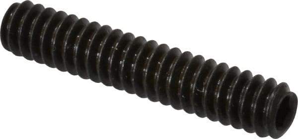 Value Collection - #10-24 UNC, 1" OAL, Cup Point Set Screw - Grade 8 Alloy Steel, 3/32" Key - Apex Tool & Supply