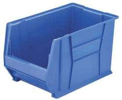 Akro-Mils - 200 Lb. Load Capacity, 20" Deep, Red Polymer Hopper Stacking Bin - 12" High x 12-3/8" Wide x 20" Long - Apex Tool & Supply