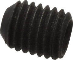 Value Collection - 1/4-28 UNF, 5/16" OAL, Cup Point Set Screw - Grade 8 Alloy Steel, 1/8" Key - Apex Tool & Supply