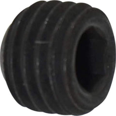 Value Collection - 5/16-24 UNF, 1/4" OAL, Cup Point Set Screw - Grade 8 Alloy Steel, 5/32" Key - Apex Tool & Supply