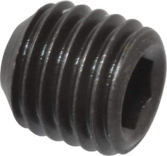Value Collection - 5/16-24 UNF, 5/16" OAL, Cup Point Set Screw - Grade 8 Alloy Steel, 5/32" Key - Apex Tool & Supply
