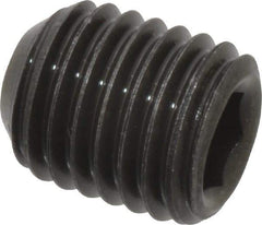 Value Collection - 5/16-24 UNF, 3/8" OAL, Cup Point Set Screw - Grade 8 Alloy Steel, 5/32" Key - Apex Tool & Supply