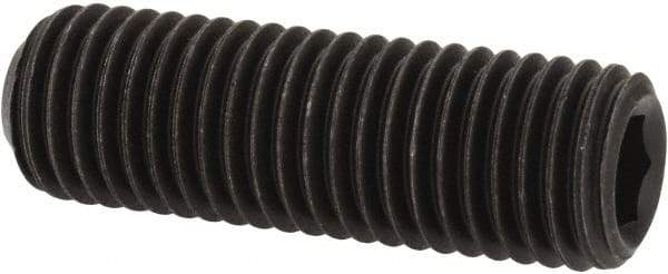 Value Collection - 5/16-24 UNF, 1" OAL, Cup Point Set Screw - Grade 8 Alloy Steel, 5/32" Key - Apex Tool & Supply