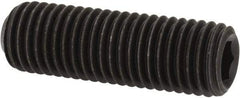 Value Collection - 5/16-24 UNF, 1" OAL, Cup Point Set Screw - Grade 8 Alloy Steel, 5/32" Key - Apex Tool & Supply