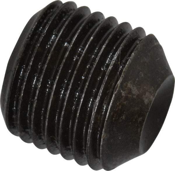 Value Collection - 1/2-20 UNF, 1/2" OAL, Cup Point Set Screw - Grade 8 Alloy Steel, 1/4" Key - Apex Tool & Supply