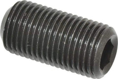 Value Collection - 1/2-20 UNF, 1" OAL, Cup Point Set Screw - Grade 8 Alloy Steel, 1/4" Key - Apex Tool & Supply