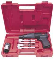 Chicago Pneumatic - 3,200 BPM, 2-5/8 Inch Long Stroke, Pneumatic Chiseling Hammer - 14.6 CFM Air Consumption - Apex Tool & Supply