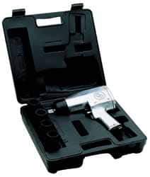 Chicago Pneumatic - 3/4" Drive, 4,200 RPM, 200 Ft/Lb Torque Impact Wrench Set - Pistol Grip Handle, 900 IPM, 12 CFM, 90 psi, 3/8" NPTF Inlet - Apex Tool & Supply