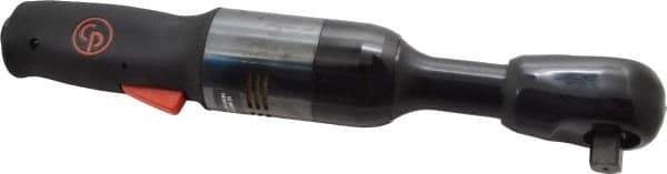 Chicago Pneumatic - 1/2" Drive, 190 RPM, 10 to 90 Ft/Lb Torque Ratchet Wrench - Inline Handle, 5 CFM, 90 psi, 1/4" NPTF Inlet - Apex Tool & Supply