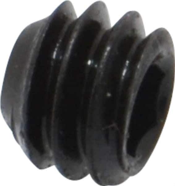 Value Collection - 1/4-20 UNC, 3/16" OAL, Cup Point Set Screw - Grade 8 Alloy Steel, 1/8" Key - Apex Tool & Supply