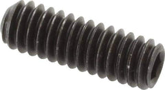 Value Collection - 1/4-20 UNC, 3/4" OAL, Cup Point Set Screw - Grade 8 Alloy Steel, 1/8" Key - Apex Tool & Supply